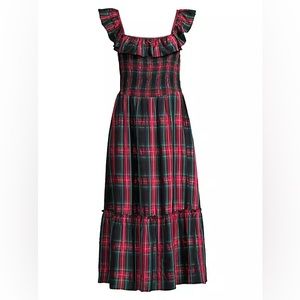 Tartan Vineyard Vines Ruffle Dress